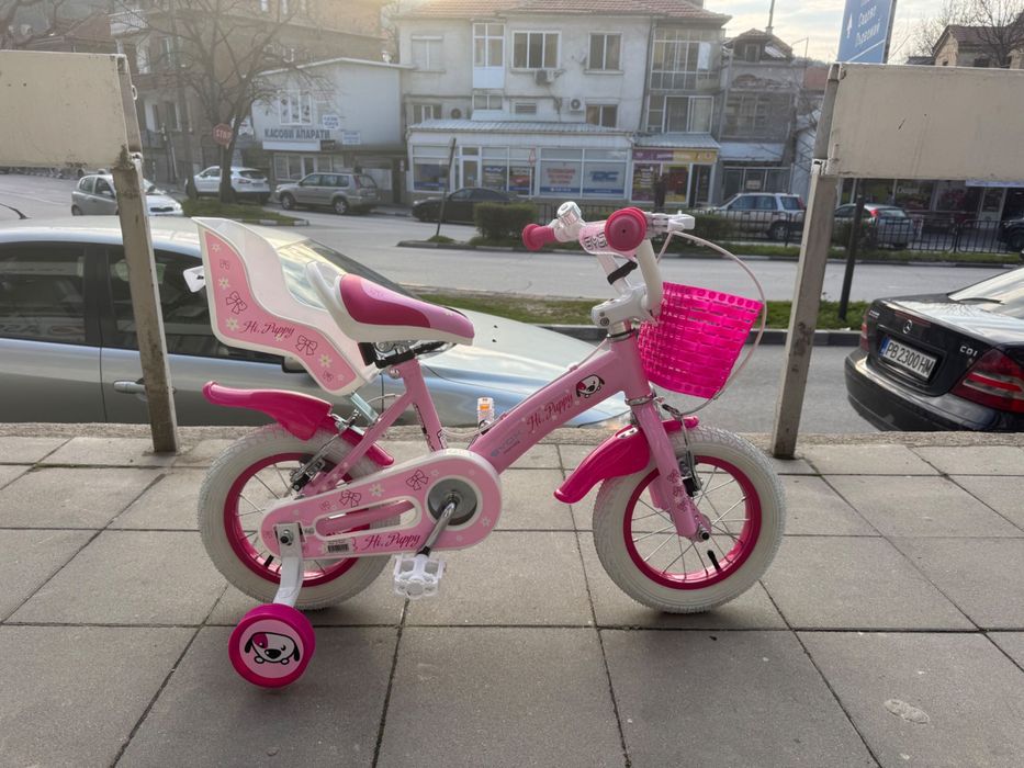 BYOX PUPPY 12" Детски велосипед с кошници ! С гаранция !