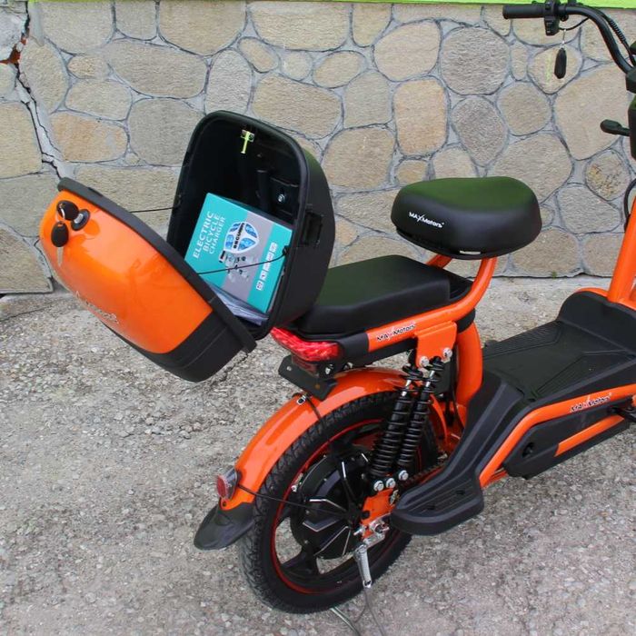Електрически скутер-велосипед MaxMotors EBZ 18 750W - ORANGE