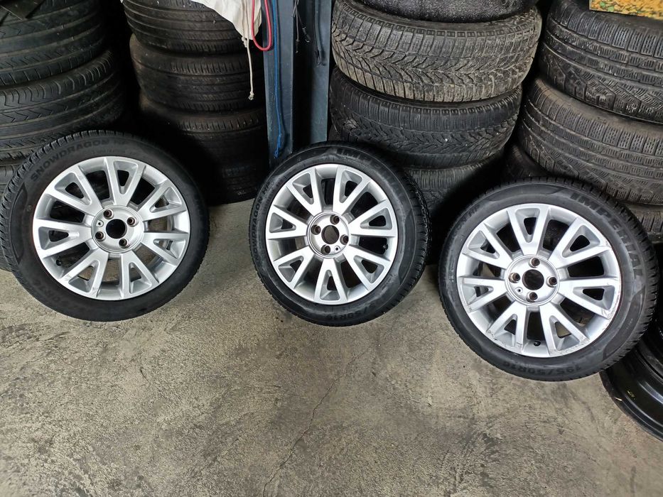 3 buc. jante renault 16" cu cauciucuri  M+S 195 50 16