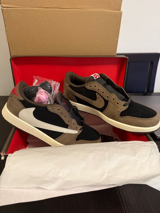 Nike Air Jordan 1 Retro Low OG SP Travis Scott Mocha 43 EU