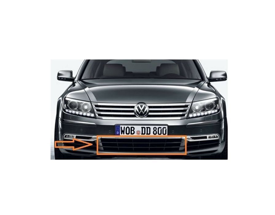 Grila Centrala bara fata Volkswagen Phaeton (3D2), 2011-03.2016