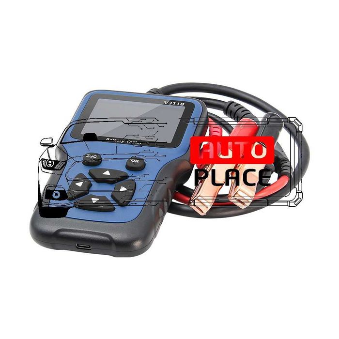 Тестер за акумулатори V311B 12V / 2000A