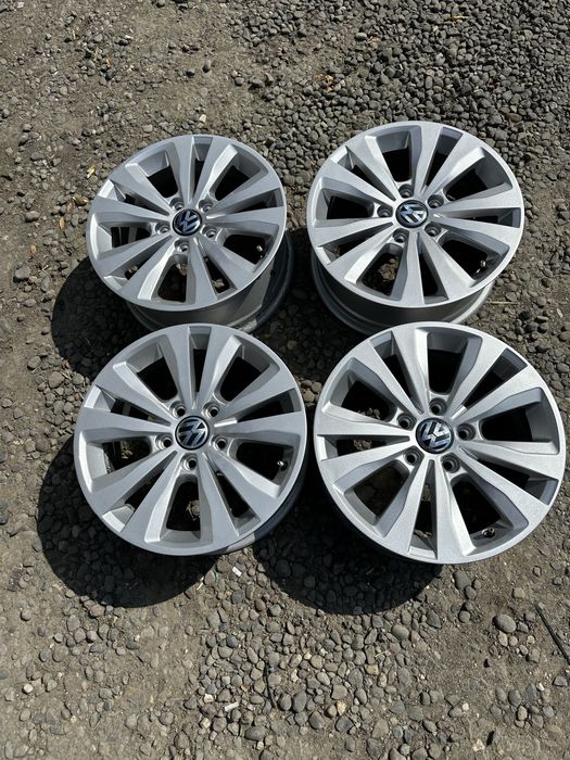 Jante originale 16 5 112 Wv Passat Touran Saran Tiguan Jetta Golf 5 6 7 Audi Skoda Seat