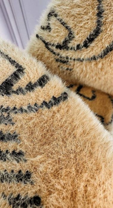 Луксозен топъл кардиган Gucci с качулка – ангора/кашмир/вълна, нов