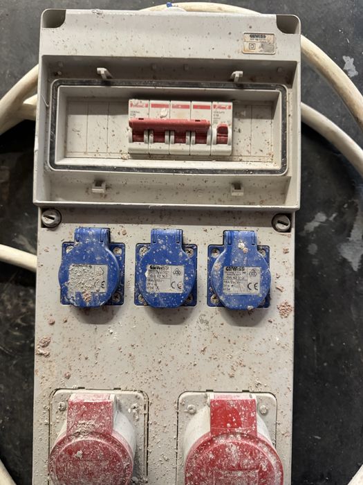 Tablou electric profesional Gewiss – distribuție șantier 380V