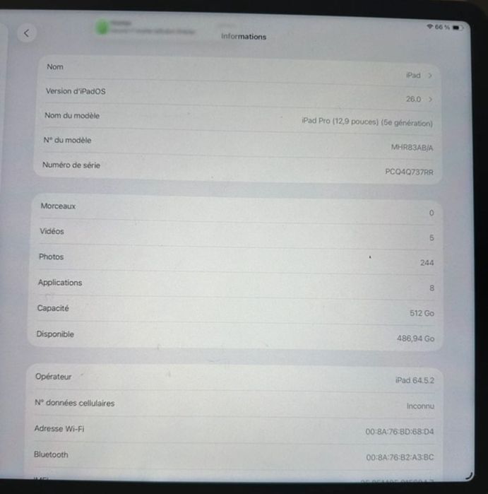 ipad pro 12.9 2e générations