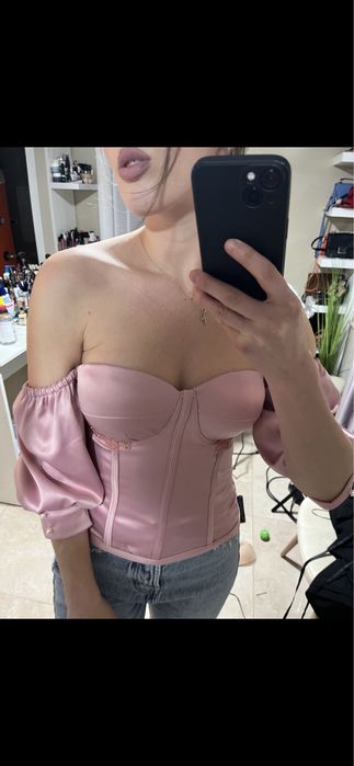 Bluza elegantă / corset reglabil