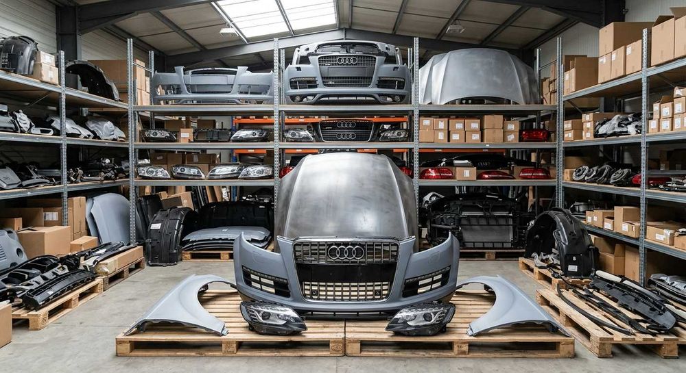 Бампер передний Audi Q7