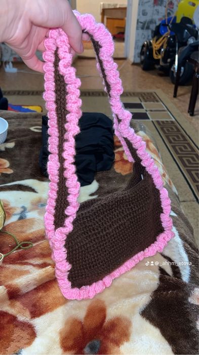 Вязанная суммка