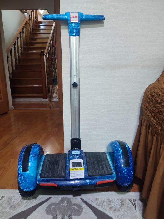 Детский гироскутер с ручкой