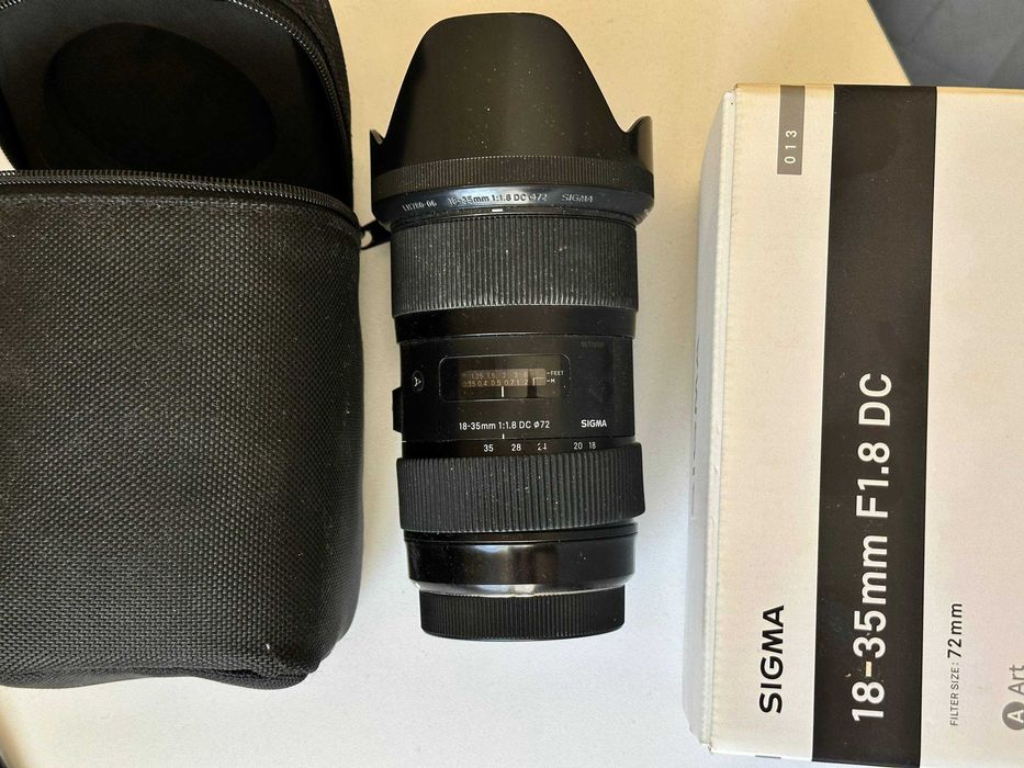 Sigma art 18-35mm f1.8 for Canon объектив