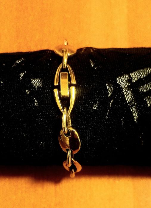 Cadou vintage! Brățară și pandantiv  placate cu aur,