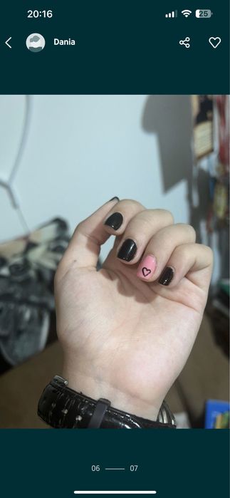 Manichiura -constructie gel, oja semipermanenta