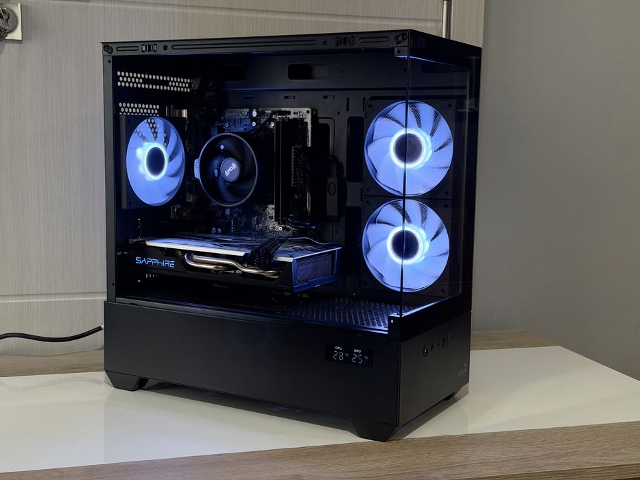Геймърски компютър Ryzen 5 2400G,RX570, 8GB RAM