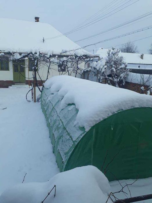 NOU! Solar/Sera Gradina tip tunel folie armată, teava galvanizata AB
