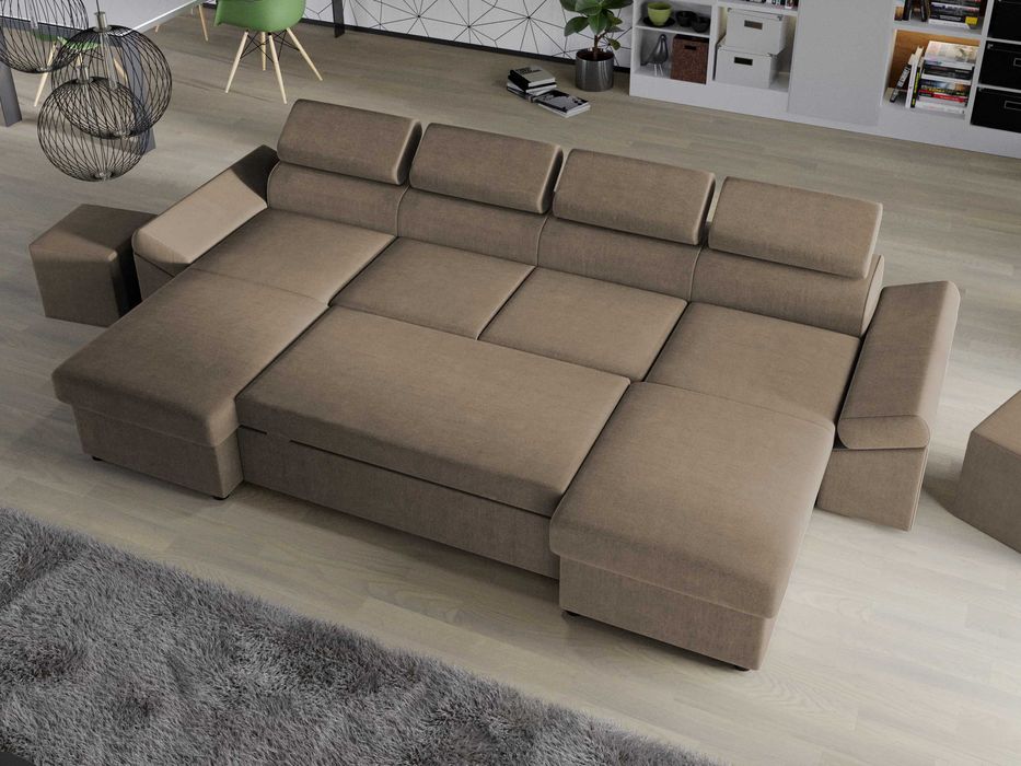 Coltar U Extensibil Jamaica cappuccino - Transport Gratuit