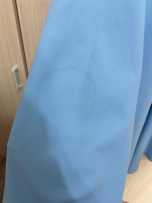 Небесно голубое платье
