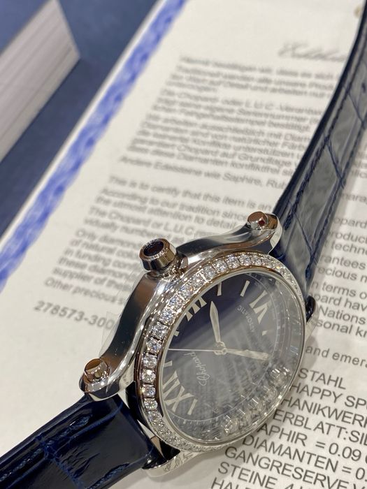 Chopard жеские часы с бриллиантами