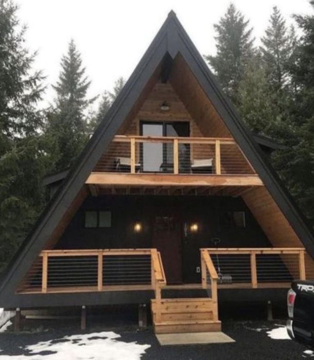 Vând cabane tip A frame