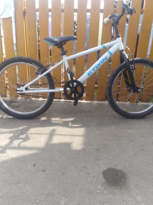 Bicicleta copii alba