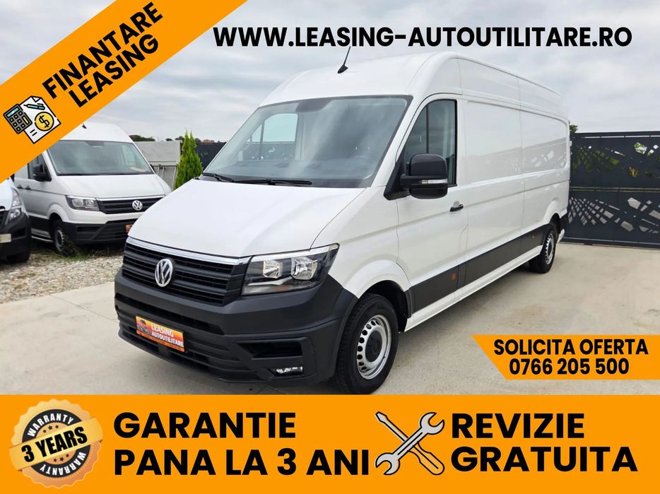 Volkswagen New Crafter L4H3 An 2022/198000 Km/Leasing/Garantie extinsa pana la 3ani fara limita Km