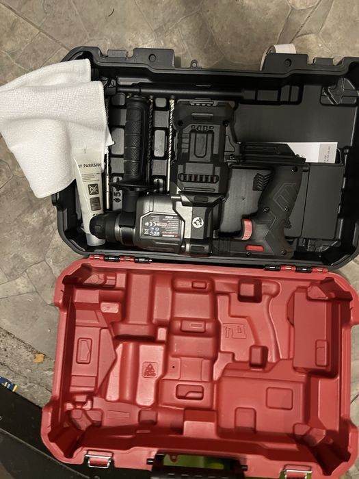 Акумулаторен перфоратор Parkside Performance 20V (Безчетков) - НОВ