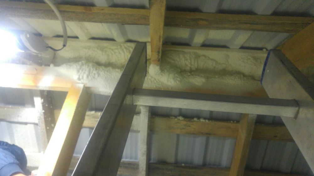 Утепление крыши дома пенополиуретаном