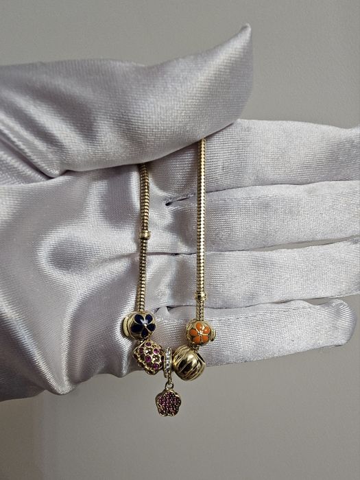 Золотой браслет PANDORA, 585 проба