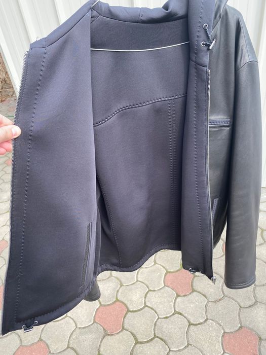 Geaca piele naturala - noua