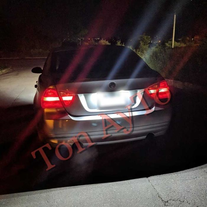 Лед LED Плафони Регистрационен Номер БМВ Е46 4 Врати Седан Комби 1998 - 2003 BMW E46 Мини Купър MINI COOPER R50 R52 R53