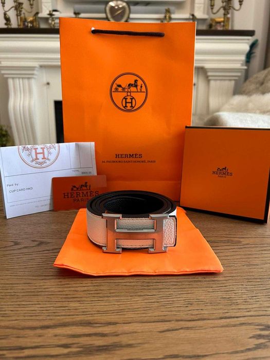 Curea Hermès Paris unisex, nouă, reversibilă, set complet