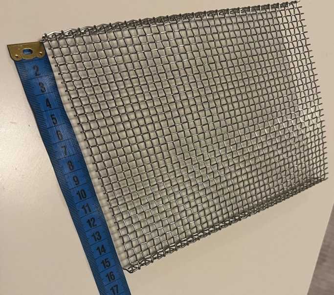 Plasă pentru arzător shaorma Kalitegaz, dimensiune 20.5x15.5x1.5cm