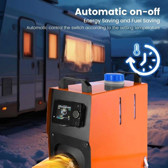 Webasto STANIS Sirocou 12V  8 kw + bluetooth auto portabil soba Vevor