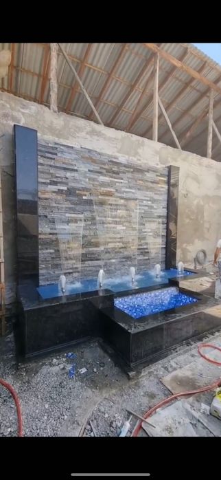 Шаршара Фонтан Стеклянный Водопад Хайтек Вадапад Водапад ЛЮБОЙ ВАРИАНТ