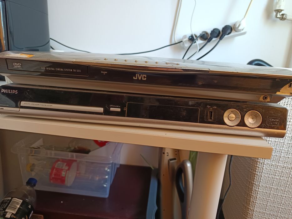 Dvd cu amplificare jvc si Philips