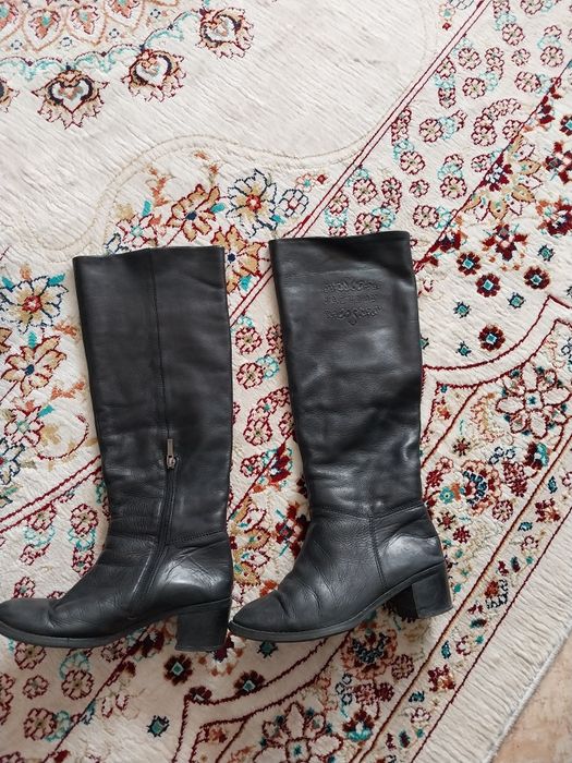 Сапоги зимние натуральные