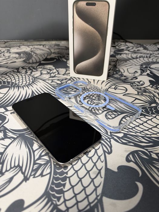 КАТО НОВ Iphone 15 Pro Max 256GB Natural Titanium