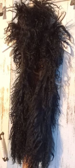 Италиански шал от естествен косъм лама