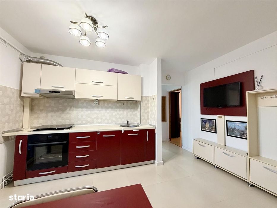 Apartament 2 camere, decomandat, mobilat si utilat, aer conditionat
