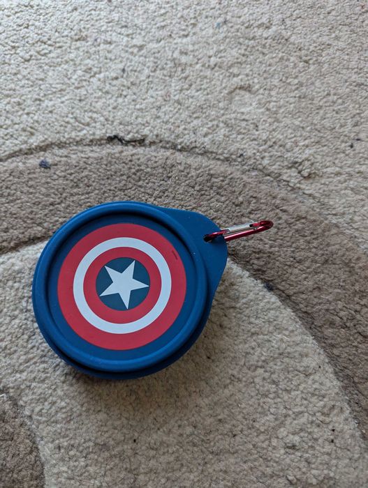 Сгъваема чаша за къмпинг Капитан Америка
