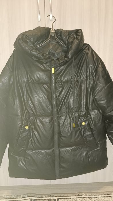 Куртка экокожа оверсайз