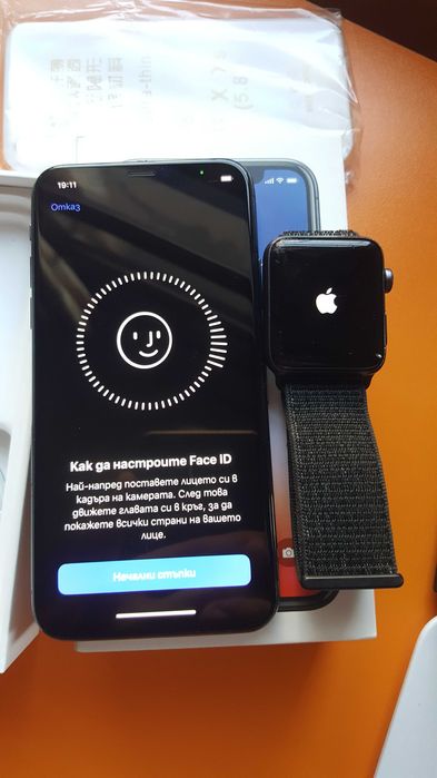Iphone X Black + Apple Watch 3 Cellular
