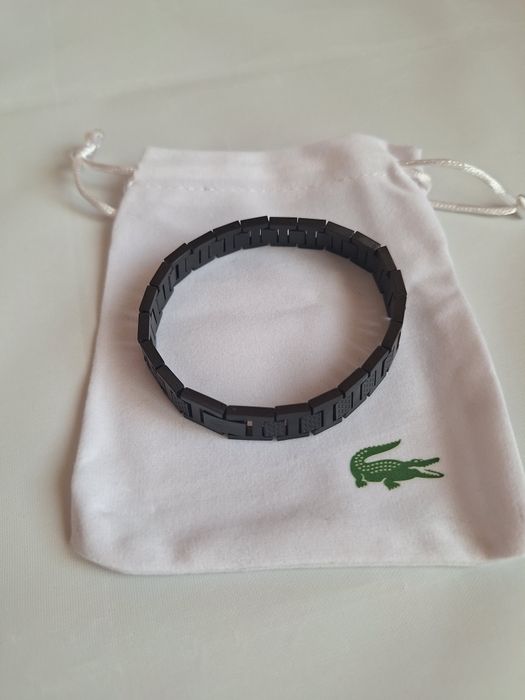 Brățară Lacoste Bărbați, culoare Negru, mărime 21cm