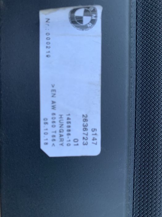 Rulou pottbagaj BMW SERIA 3 G21 cod 2636723
