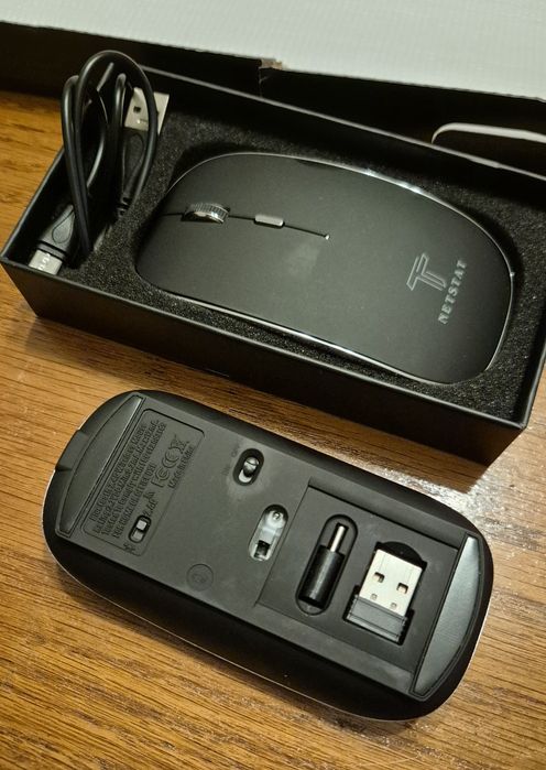 Kit 2 x Mouse si Tastatura NETSTAT Bluetooth 5.0 + 2.4 G wireless