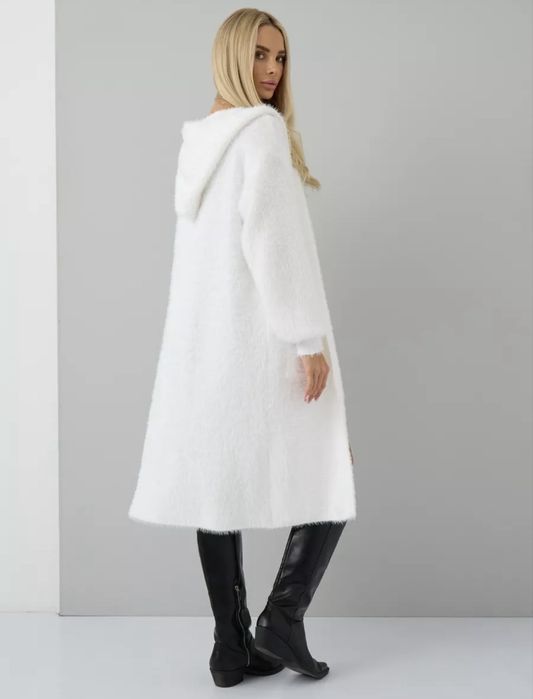 Пушистый кардиган