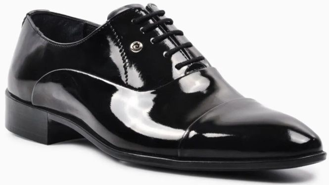 Pantofi piele lăcuită Pierre cardin mărimea 45 noi cu eticheta