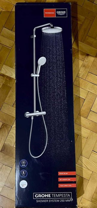 Душ Система GROHE Tempesta System 250 с Термостат (НОВА)