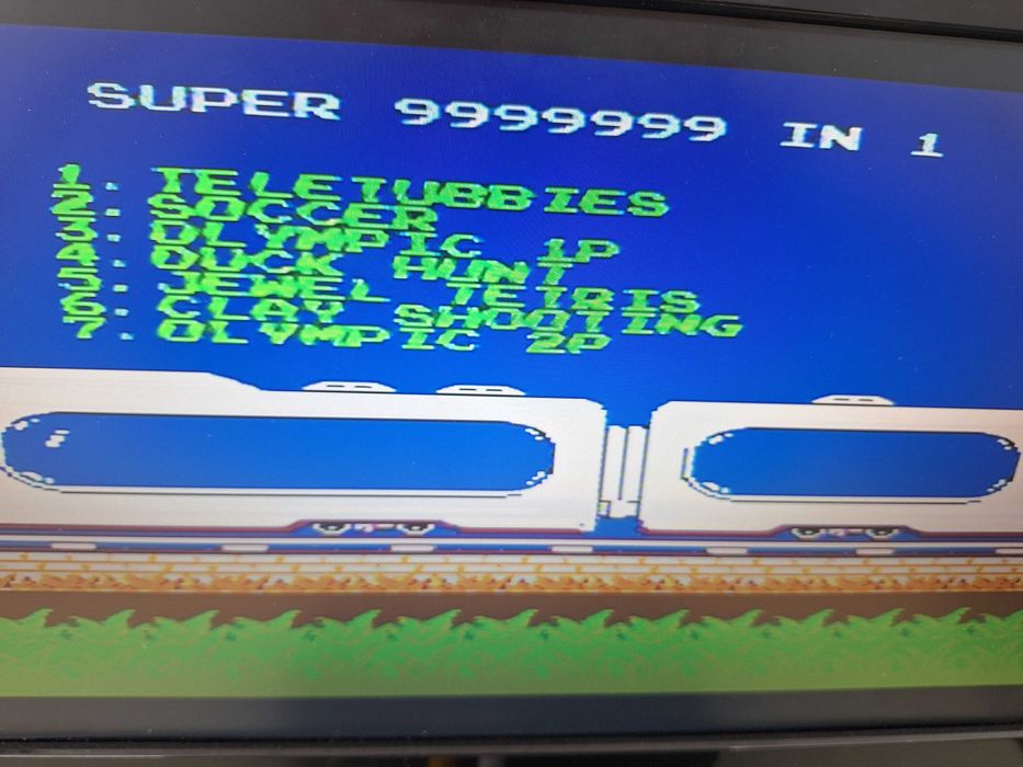 Olympic 9999999 in 1, caseta discheta clasica cu joc pentru consola TV