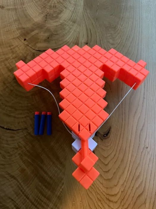 Blaster Nerf, Minecraft Pillagers Crossbow